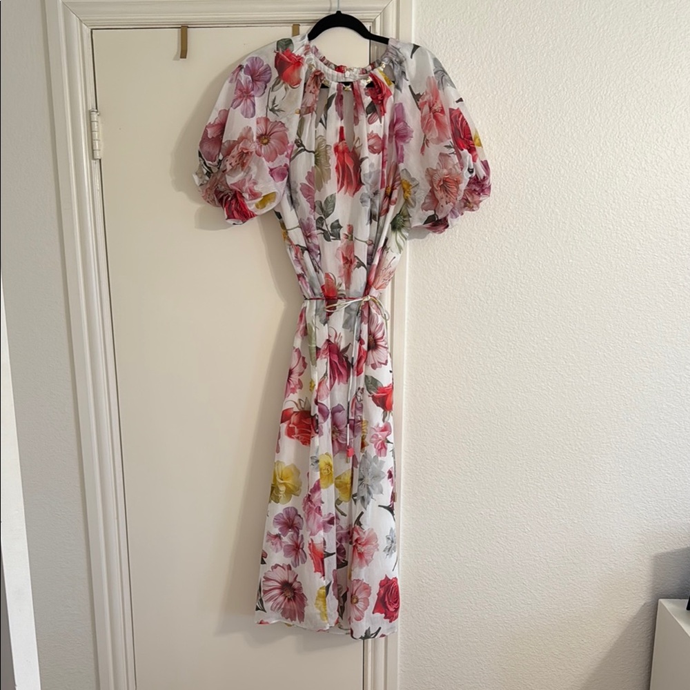 Aje Fleur Midi Dress